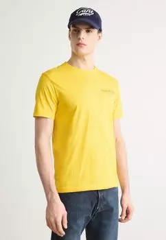 Базовая футболка PRINTED GRAPHIC GANT, желтый