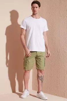 Базовая футболка приталенного кроя с круглым вырезом и текстовым принтом 541TACTICAL Buratti, белый