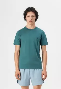 Базовая футболка PUFFY ICON CREW Abercrombie & Fitch, зеленый