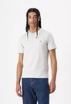 Базовая футболка PUFFY MOOSE ICON CREW Abercrombie & Fitch, серый