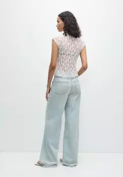 Базовая футболка PULL&BEAR, белый