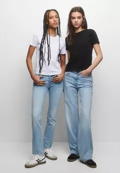 Базовая футболка PULL&BEAR, черный