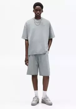 Базовая футболка PULL&BEAR, серый