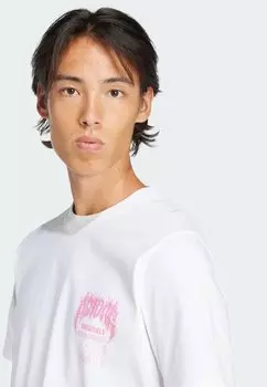 Базовая футболка Q12 TS DEATH adidas Originals, белый