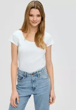 Базовая футболка QS, белый