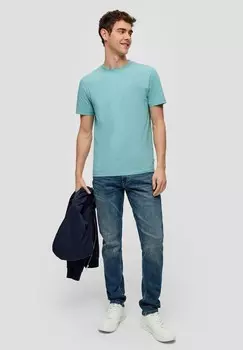 Базовая футболка QS, бирюзовый