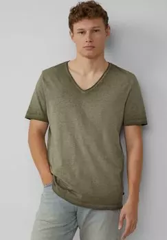 Базовая футболка QS, хаки