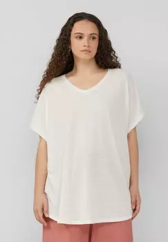 Базовая футболка QS, кремовый