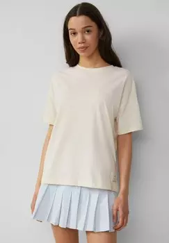 Базовая футболка QS, кремовый