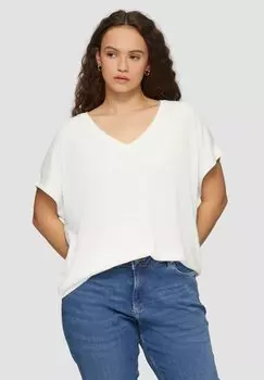 Базовая футболка QS, молочный