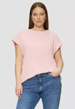 Базовая футболка QS, светло-розовый