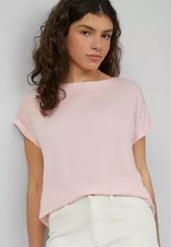 Базовая футболка QS, светло-розовый