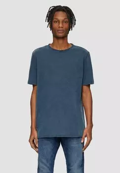 Базовая футболка QS, темно-синий