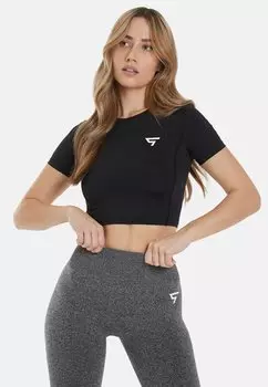 Базовая футболка Quickness Seamless SQUATPROOF, черный