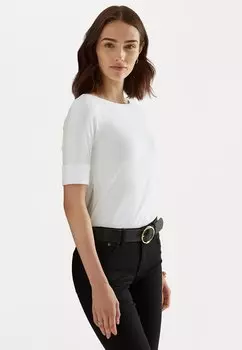 Базовая футболка Ralph Lauren, белый