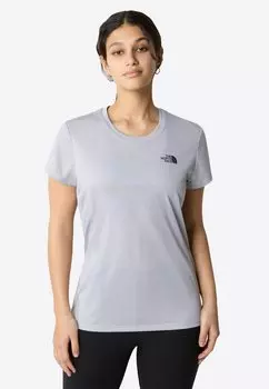 Базовая футболка REAXION CREW The North Face, цвет tnf light grey heather