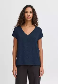 Базовая футболка REBEL ICHI, темно-синий