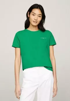 Базовая футболка REG MINI CORP LOGO Tommy Hilfiger, цвет olympic green