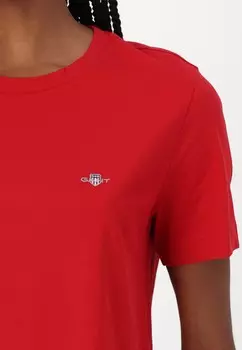 Базовая футболка REG SHIELD GANT, красный