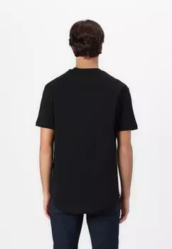 Базовая футболка REGULAR CURVED HEM TEE Karl Lagerfeld Jeans, черный
