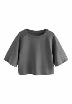 Базовая футболка REGULAR FIT - ACTIVE SUPERSOFT SHORT SLEEVE Next, серый