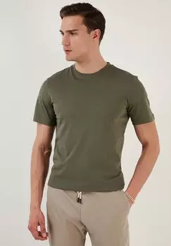 Базовая футболка REGULAR FIT Buratti, цвет khaki