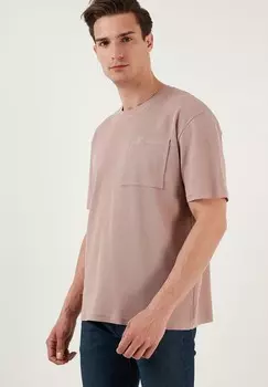 Базовая футболка REGULAR FIT Buratti, светло-розовый