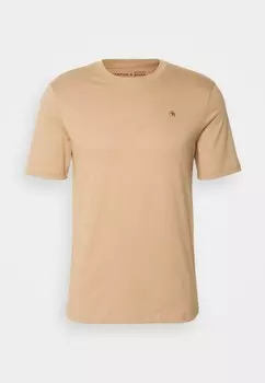 Базовая футболка REGULAR FIT ESSENTIAL LOGO Scotch & Soda, бежевый