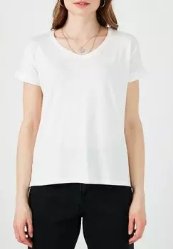 Базовая футболка REGULAR FIT LELA, белый