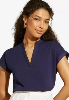 Базовая футболка REGULAR FIT Love & Roses, синий