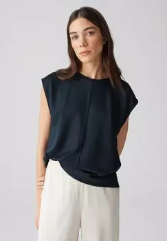 Базовая футболка REGULAR FIT RIB OPUS, синий