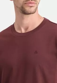 Базовая футболка REGULAR FIT Scotch & Soda, бордовый