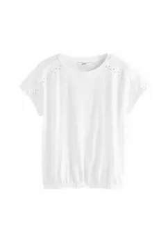 Базовая футболка REGULAR FIT SHORT SLEEVE Next, белый