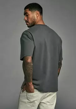 Базовая футболка REGULAR FIT SUPER SOFT PEACHED Next, серый