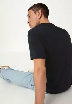 Базовая футболка REGULAR hessnatur, черный