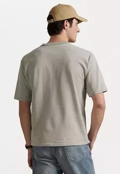 Базовая футболка RELAXED FIT LOGO Polo Ralph Lauren, серый