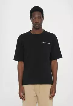 Базовая футболка RELAXED FIT LOGO Polo Ralph Lauren, черный