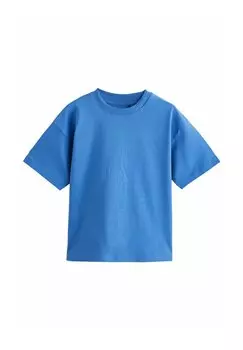 Базовая футболка RELAXED FIT-SHORT SLEEVE Next, синий