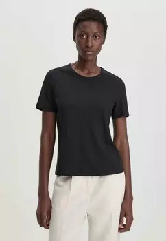 Базовая футболка RELAXED hessnatur, черный
