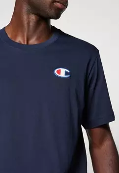 Базовая футболка RETRO SPORT CREWNECK Champion, темно-синий