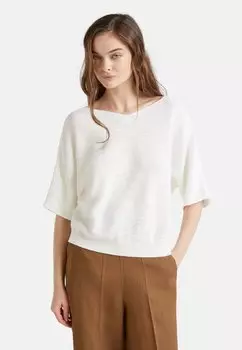 Базовая футболка REVERSIBLE CROPPED United Colors of Benetton, белый
