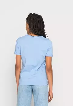 Базовая футболка Ria Solid Tee Pieces, виста синяя