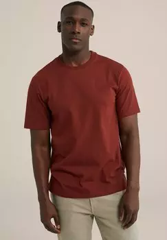 Базовая футболка RIDGE WE Fashion, темно-красный