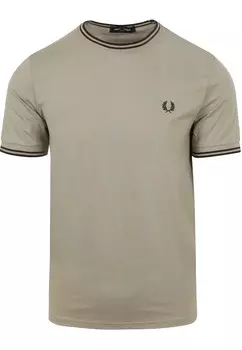 Базовая футболка RINGER Fred Perry, серый