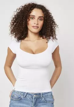 Базовая футболка ROUGEGORGE, белый