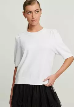 Базовая футболка ROUND NECK SHORT SLEEVE REGULAR FIT Next, белый
