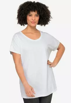 Базовая футболка RUNDHALS HALBARM Angel of Style, белый