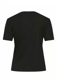 Базовая футболка RUNDHALS VILA, антрацит