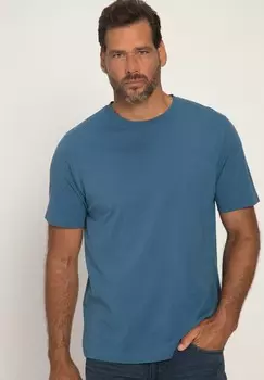 Базовая футболка RUNDHALSAUSSCHNITT JP1880, синий