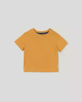 Базовая футболка с коротким рукавом для мальчика Baby El Corte Ingls, желтый